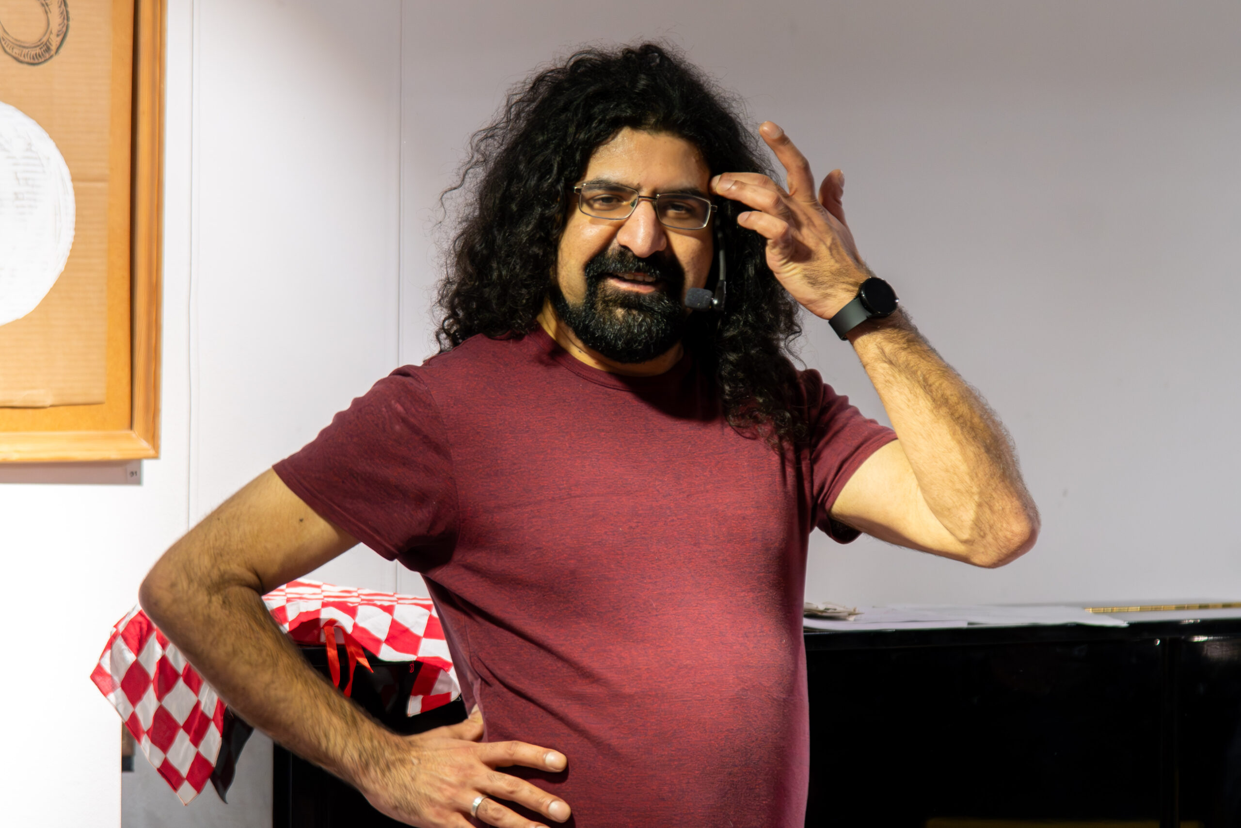 Hermes Ahmadi in Het Gele Huis on 27-02-2026 in Breda, Princenhage
